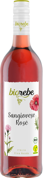 BioRebe Sangiovese Rosé halbtrocken