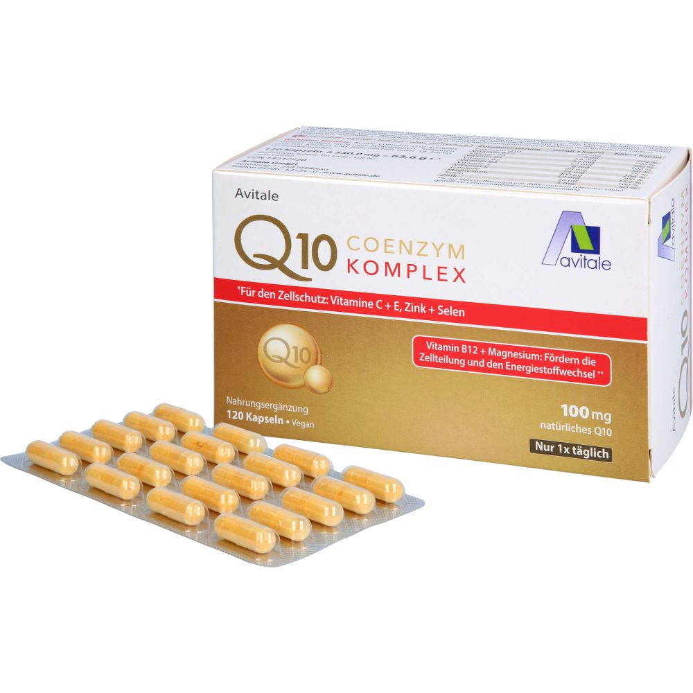 COENZYM Q10 100 mg Kapseln+Vitamine+Mineralstoffe