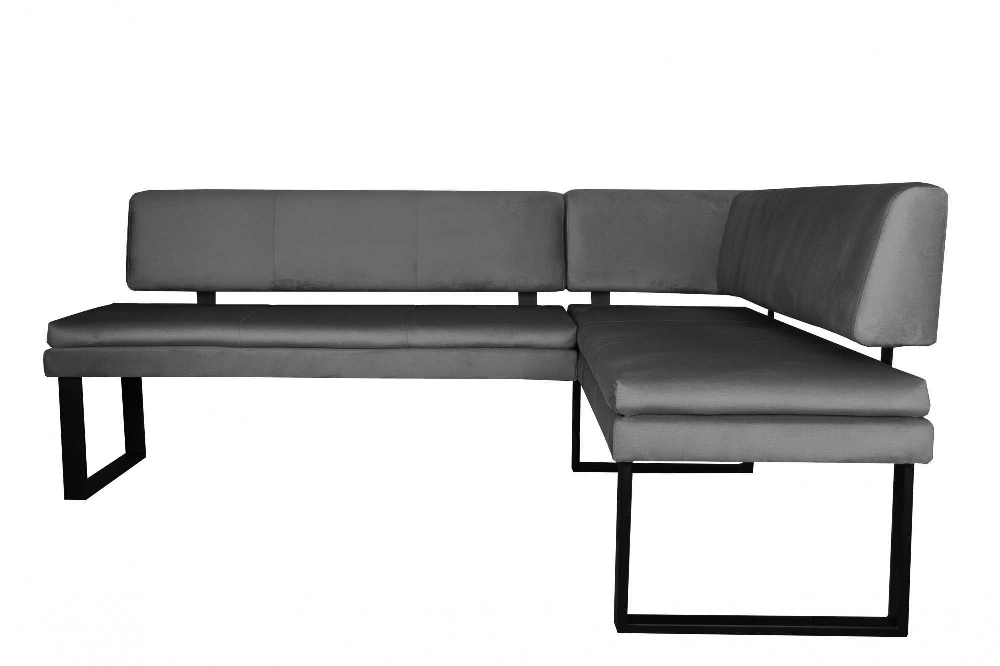 Home affaire Eckbankgruppe Kakan, (Set, 4-tlg., 4tlg Set), Eckbank mit Wellenfederung im Sitz