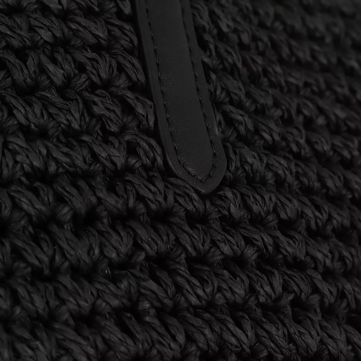 RALPH LAUREN Handtaschen schwarz Korbtasche