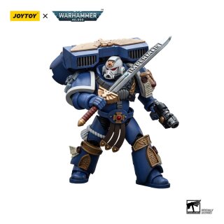 Warhammer 40k Actionfigur 1/18 Ultramarines Vanguard Veteran Sergeant 12 cm
