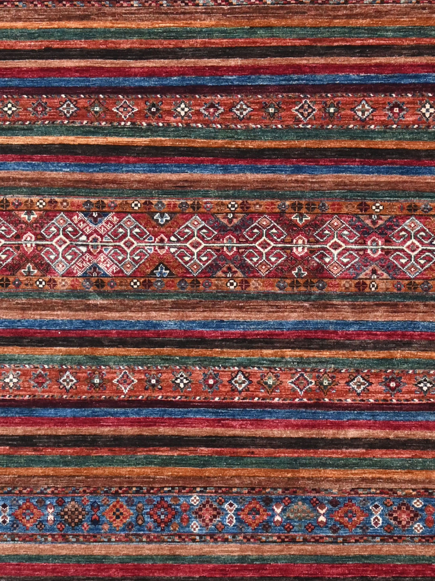 Chobi Schal ca. 211 x 293 cm, Unikat / Einzelstück