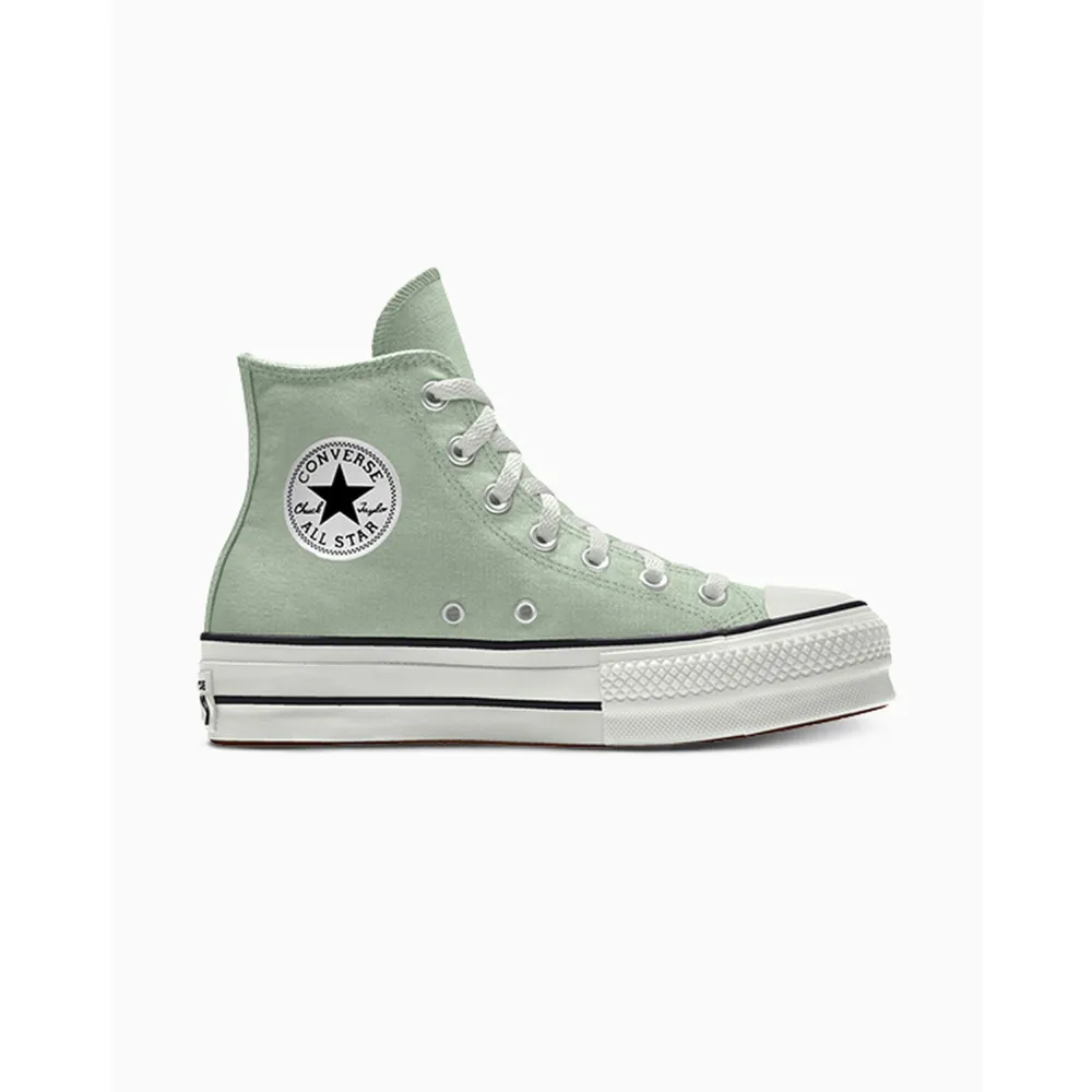 Converse Custom Chuck Taylor All Star Lift Platform Canvas By You 171209CSP24_STICKYALOE_SC / grün