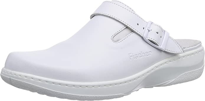 FISCHER MARKENSCHUH Komfort Sandalen weiss