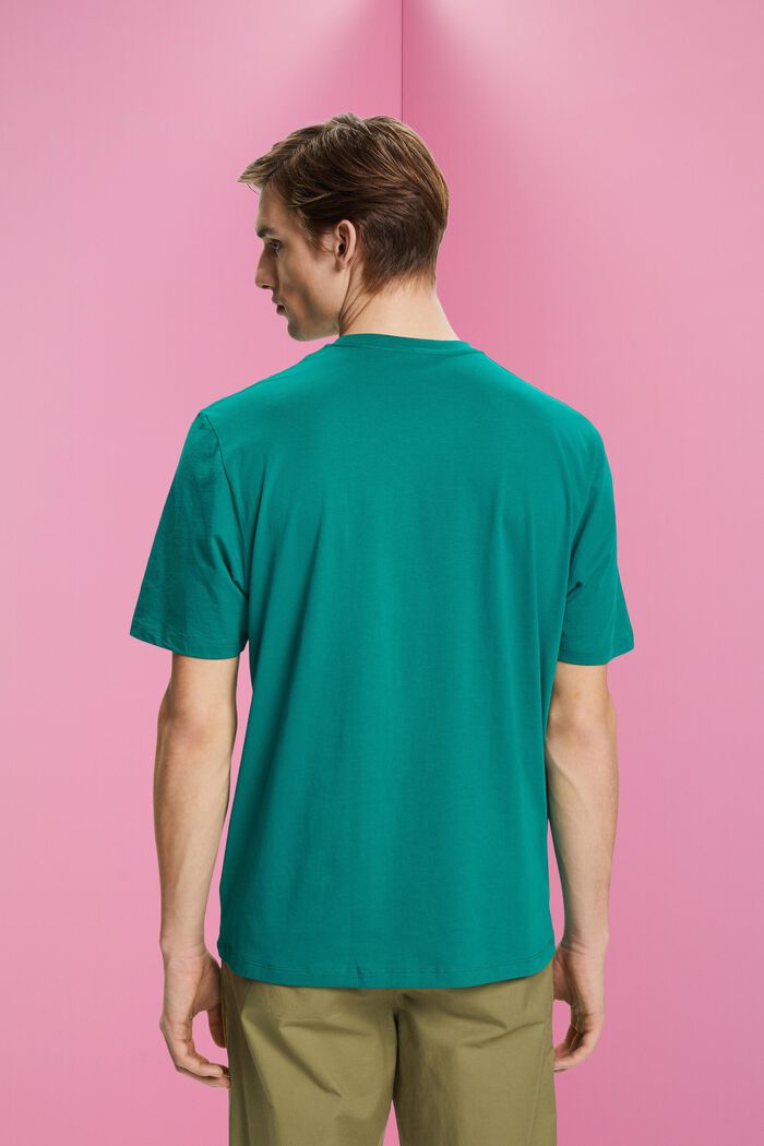 T-Shirt mit Logo-Print in lockerer Passform