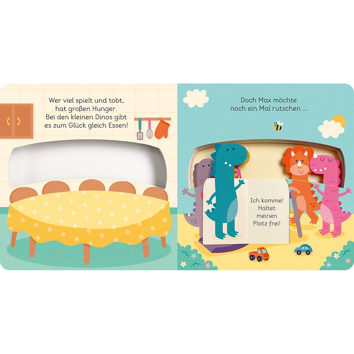 Guten Appetit, kleine Dinos!