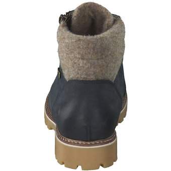 Remonte Schnür Boots in blau