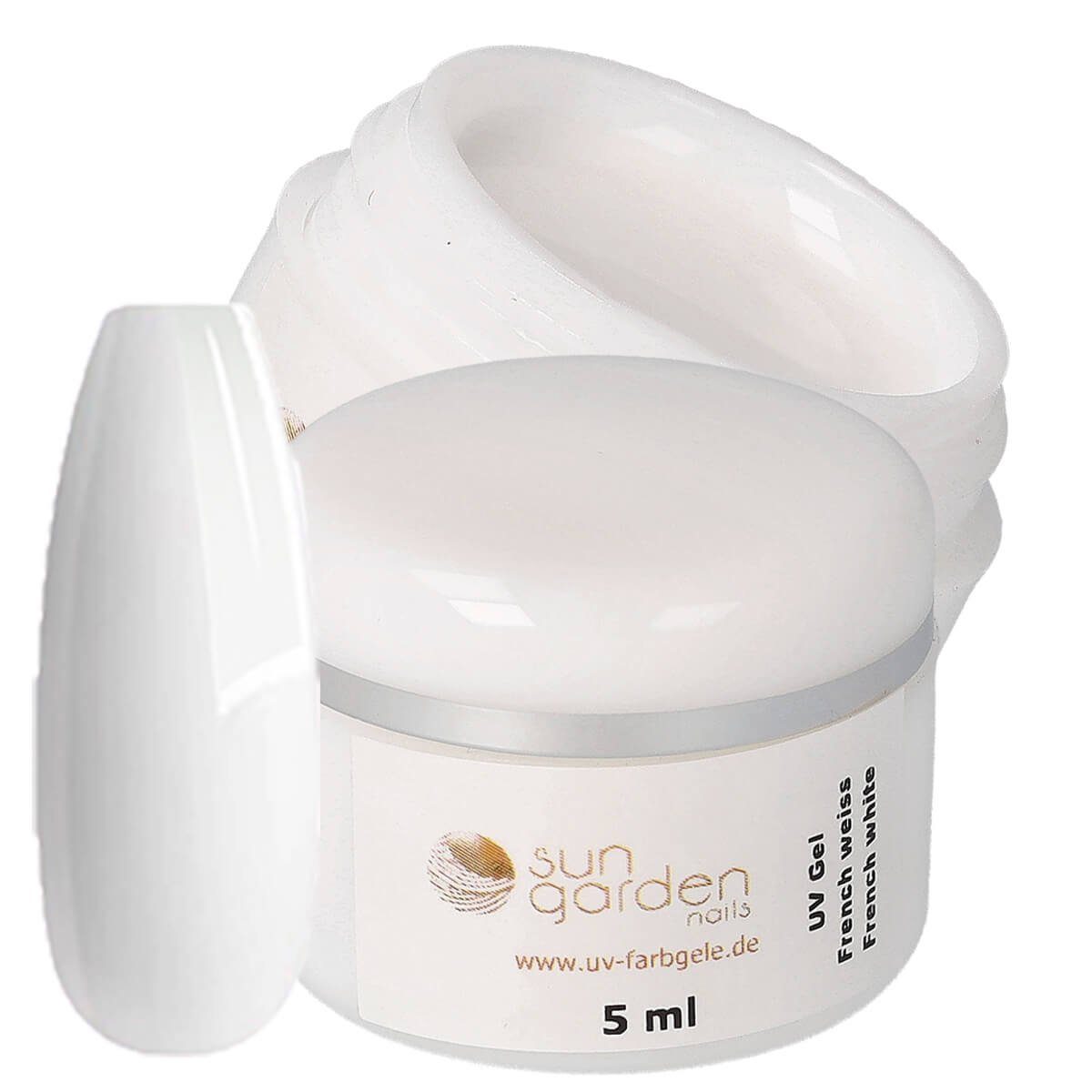 Sun Garden Nails Nagellack-Set UV-Gel Set Little Rock 5x5ml UV/LED Gele incl. Zubehör
