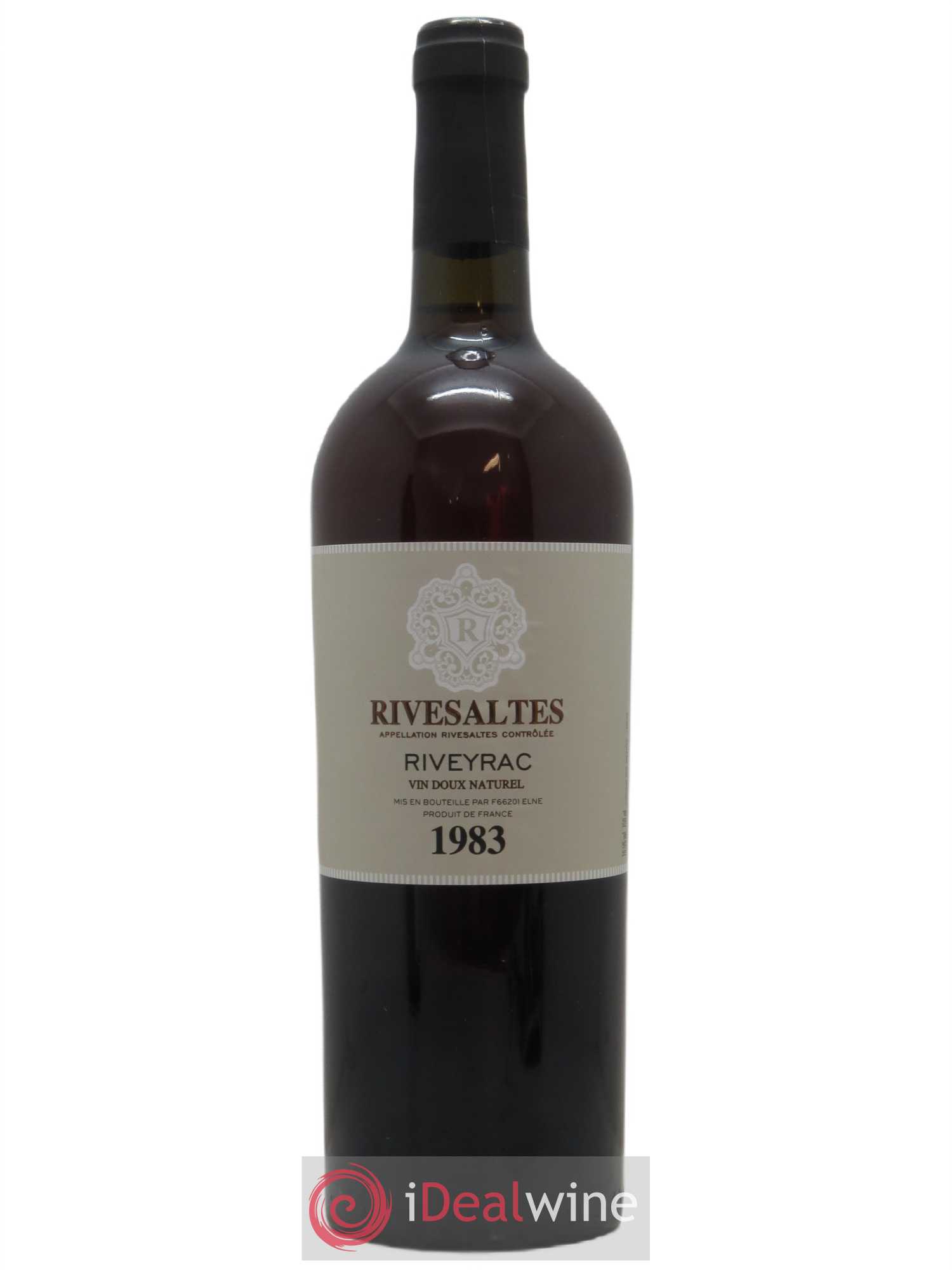 Rivesaltes Riveyrac (Domaine)  1983 - Lot de 1 Bouteille