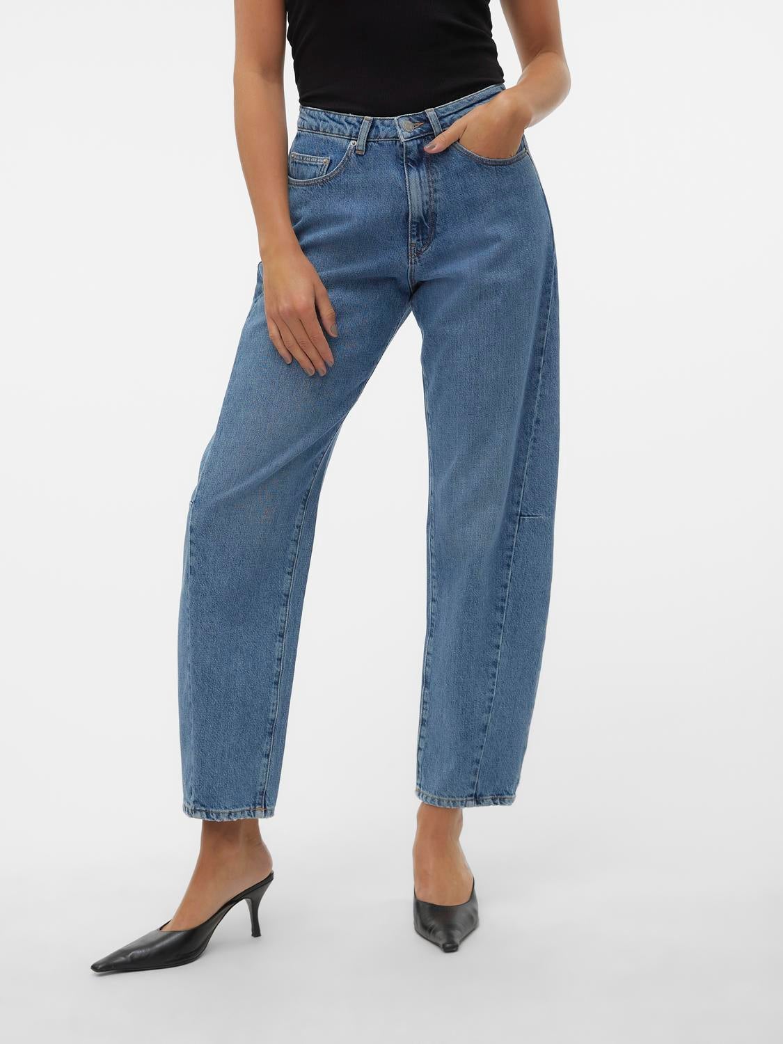 VMELLIE Hohe Taille Hohe Taille Jeans