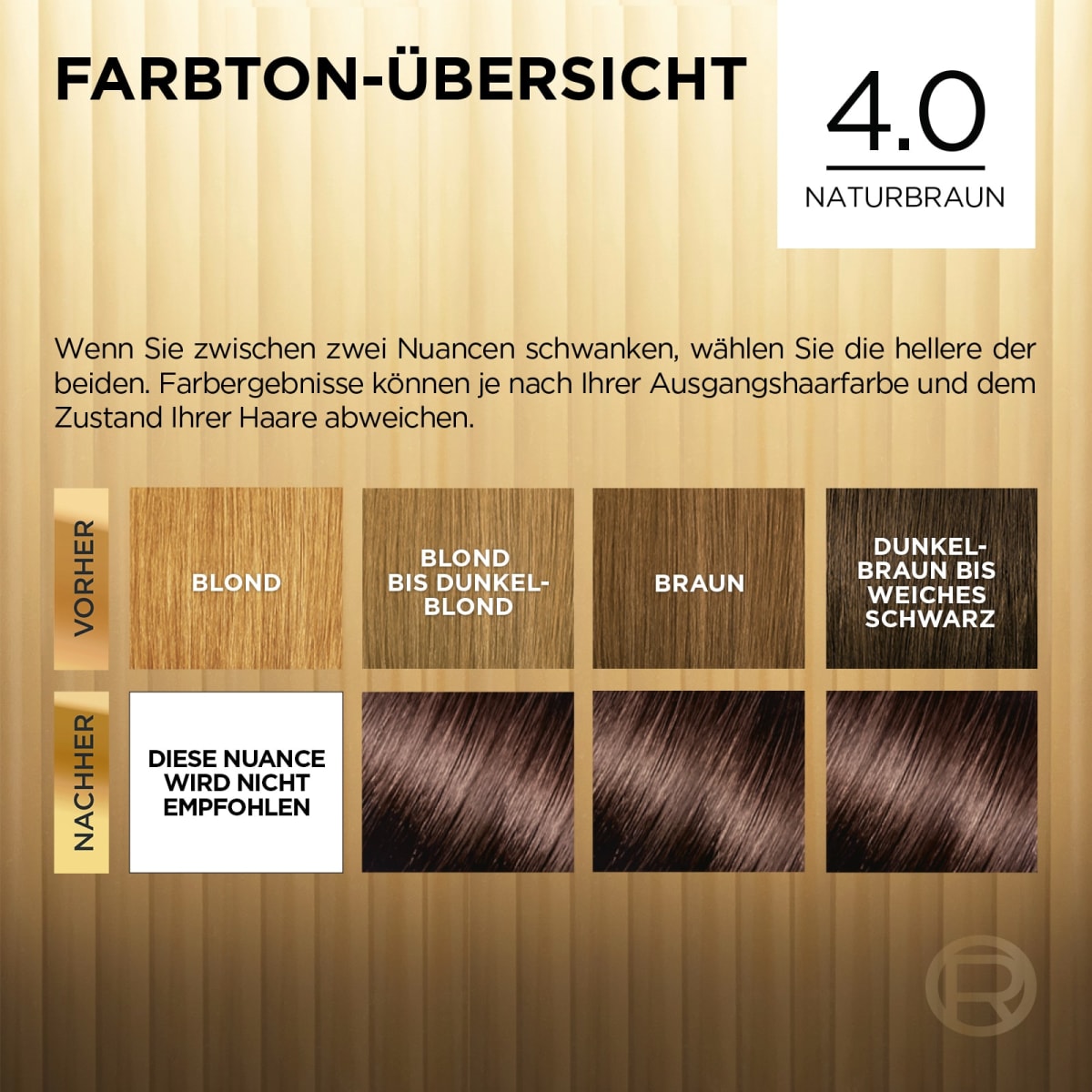 Haarfarbe 4 Tahiti Naturbraun, 1 St