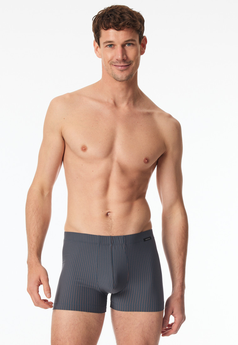 Shorts Micro-Qualität Nadelstreifen jeansblau - Pure Micro