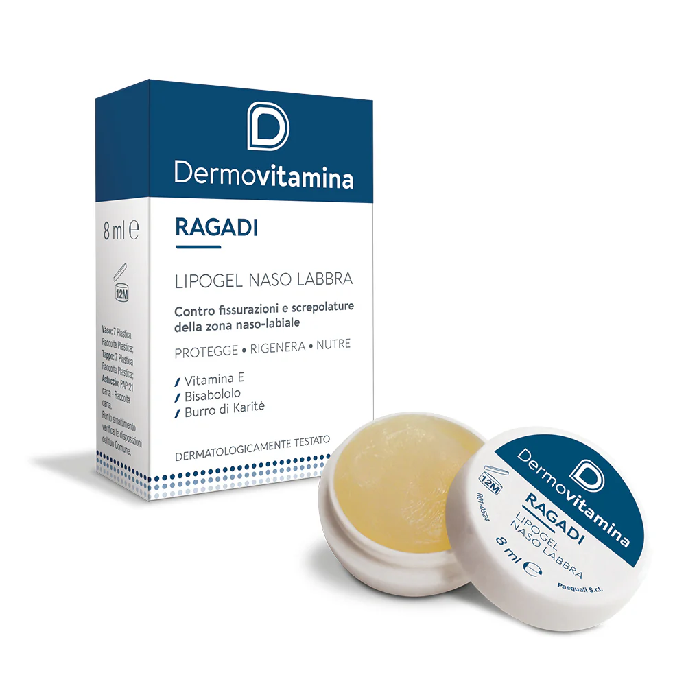 Lipogel voor neus- en lipscheurtjes - Lippenbalsem