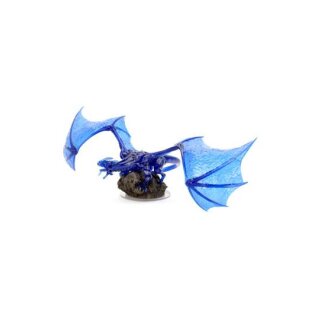 D&D Icons of the Realms: Sapphire Dragon Premium Figure