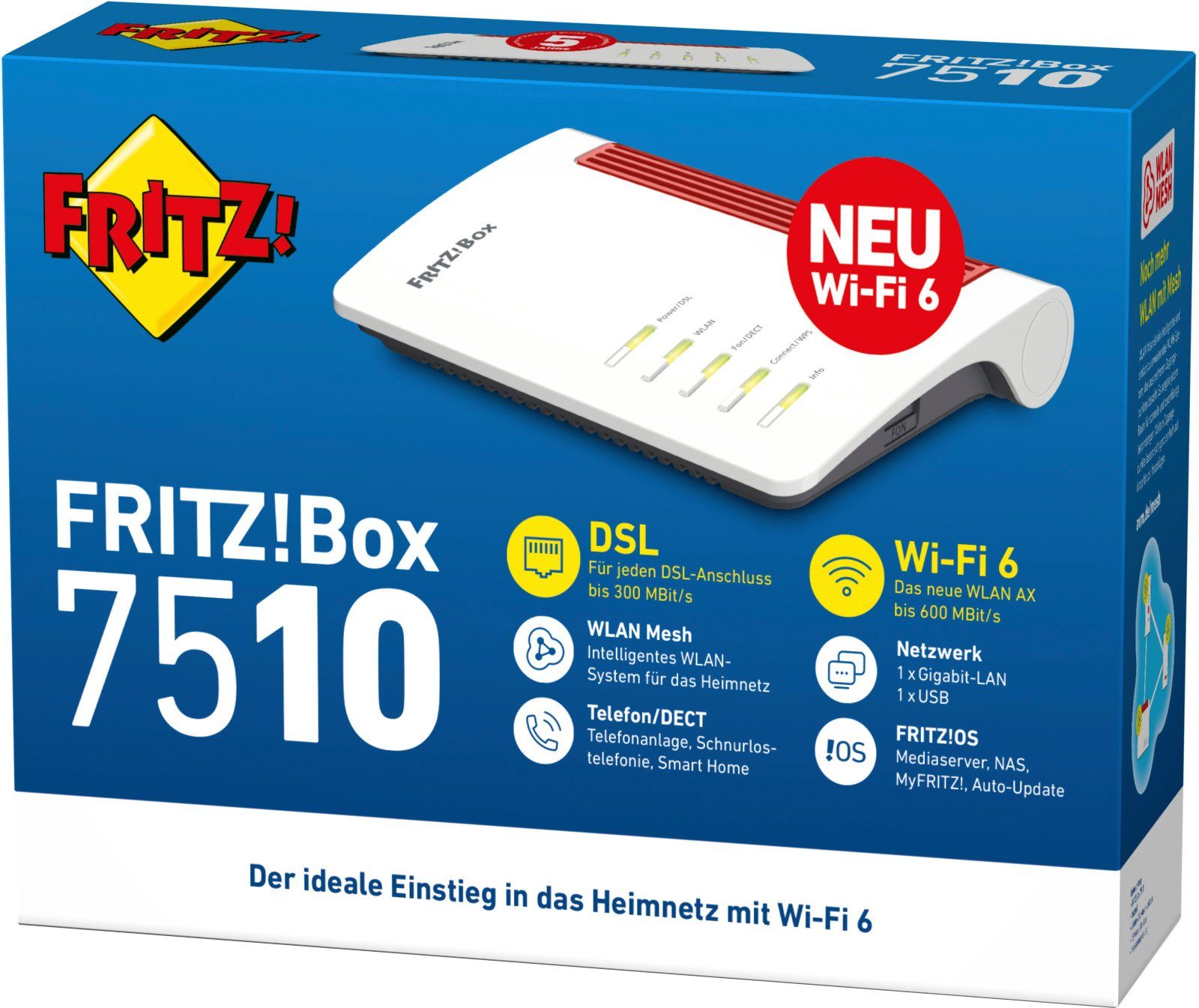 AVM FRITZ!Box 7510 WLAN-Router