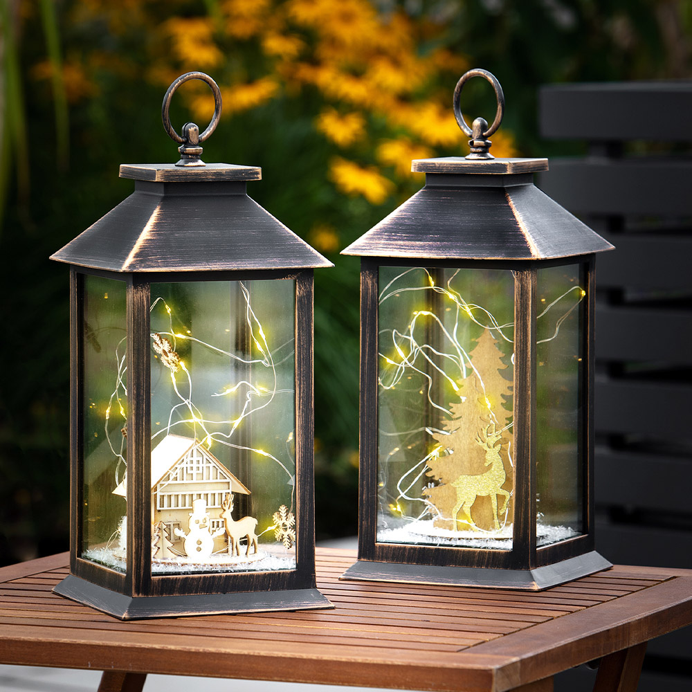 I-Glow LED Outdoor-Laterne 