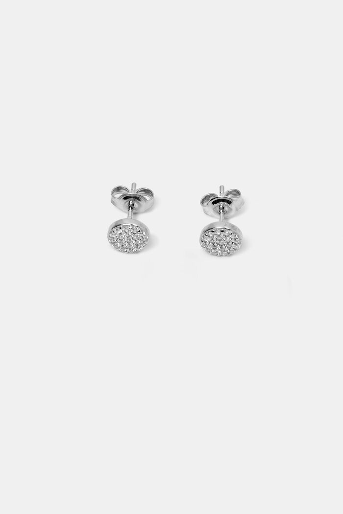Ohrstecker aus Sterlingsilber mit Zirkonia
