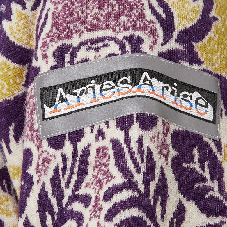 Aries Fleur Fleece Zip Through multi