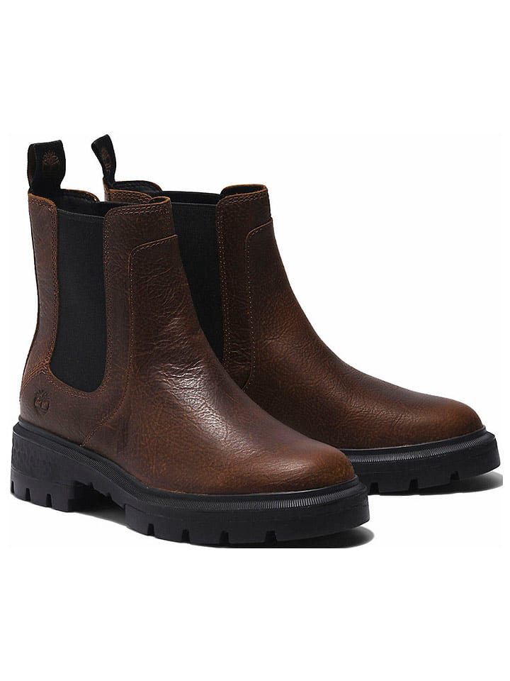 Timberland Leder-Chelsea-Boots 