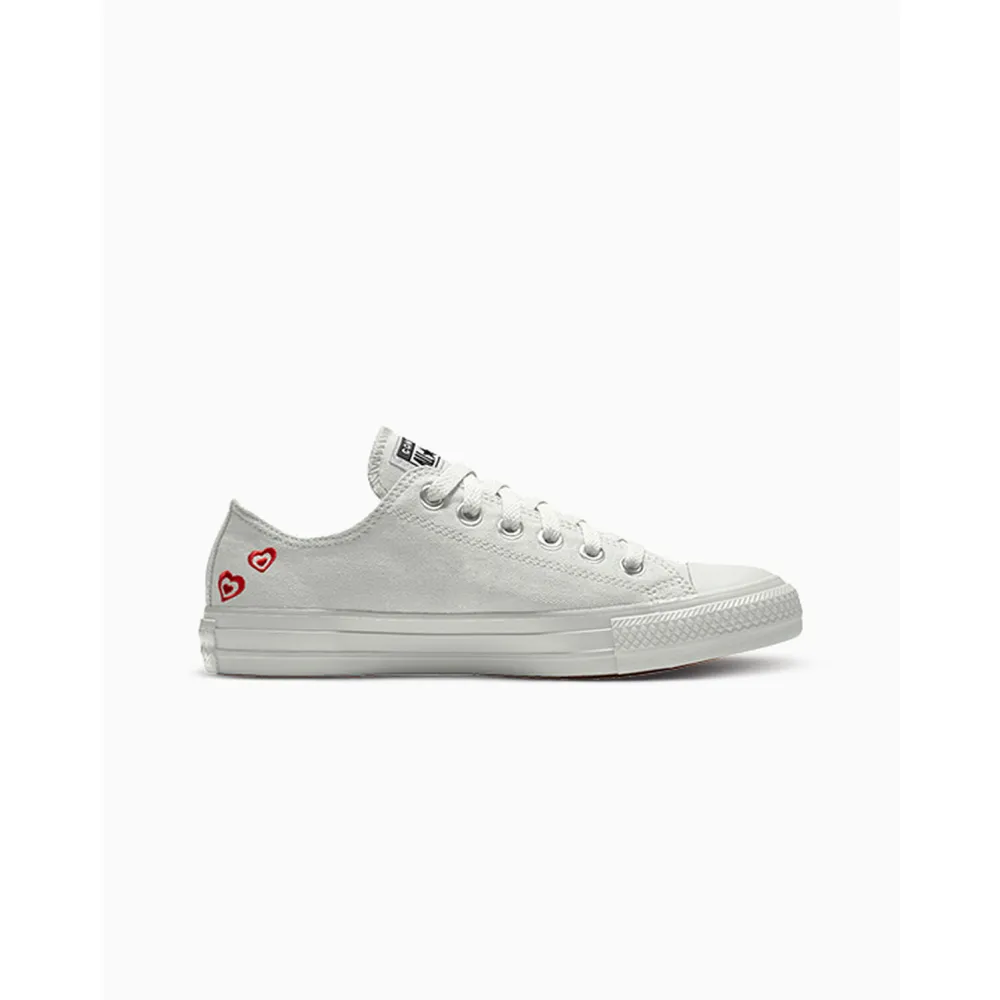 Converse Personalisierbarer Chuck Taylor All Star Embroidery By You 163037CSP24_WHITE_HEARTS_V / weiss