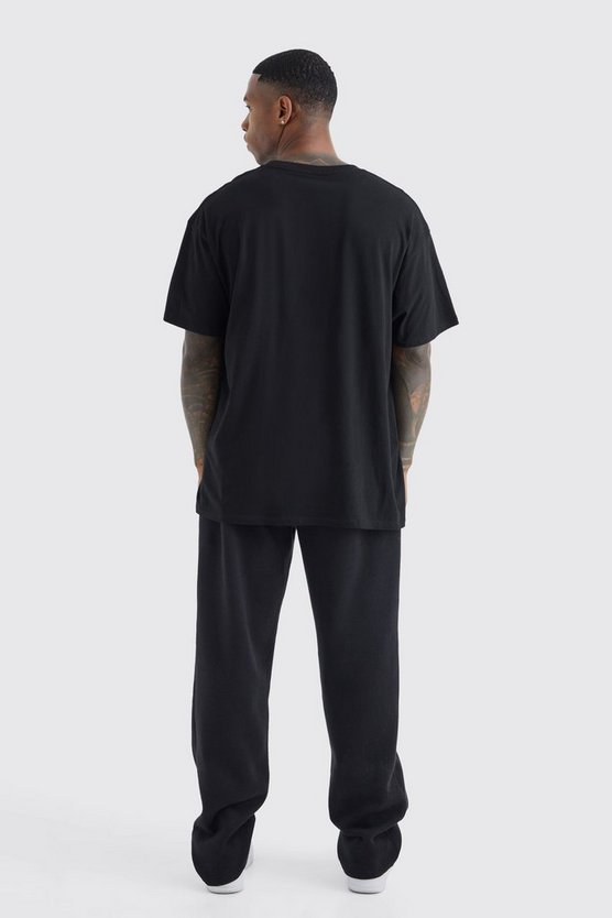 Oversize T-Shirt mit lizenziertem Pixel Justice League Print