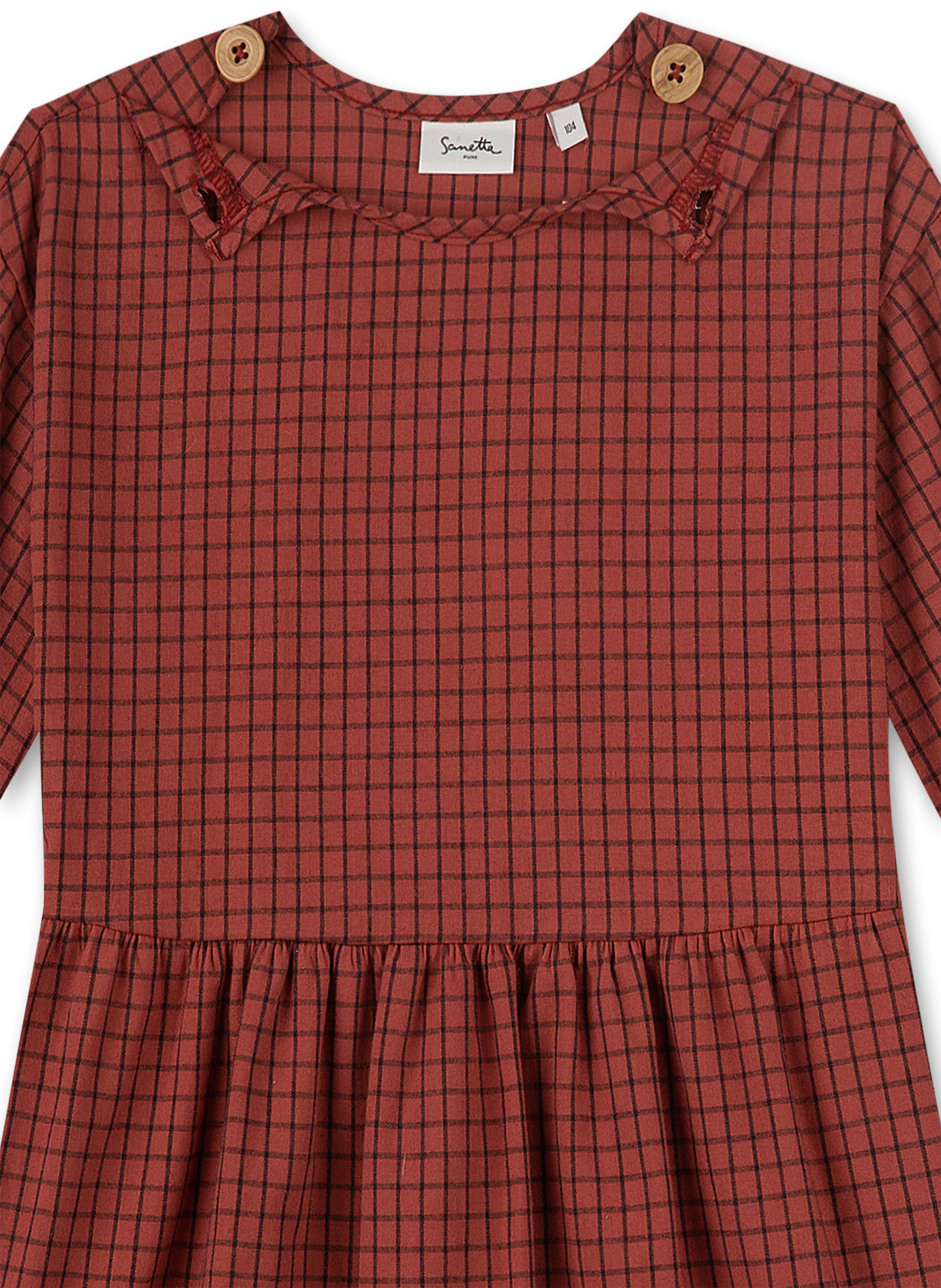 Mädchen-Kleid Rot