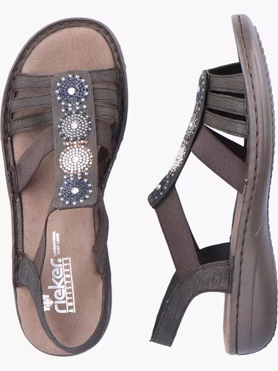 Rieker Damen Riemchensandalen