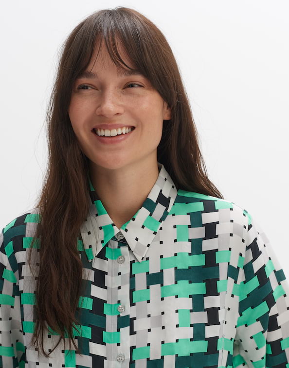 Printbluse Falkina