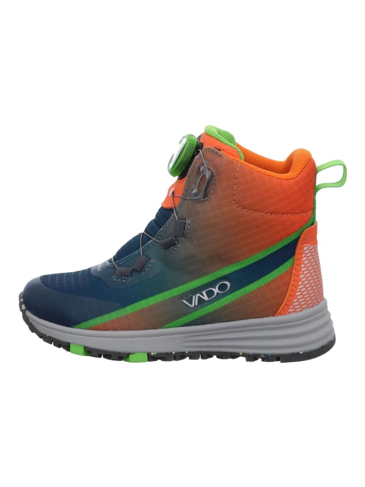 VADO  Stiefelette in Blau/Orange günstig kaufen