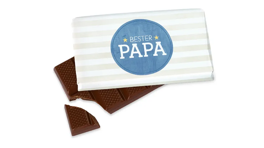 Geschenk für Dich Schokolade Bester Papa 40 g