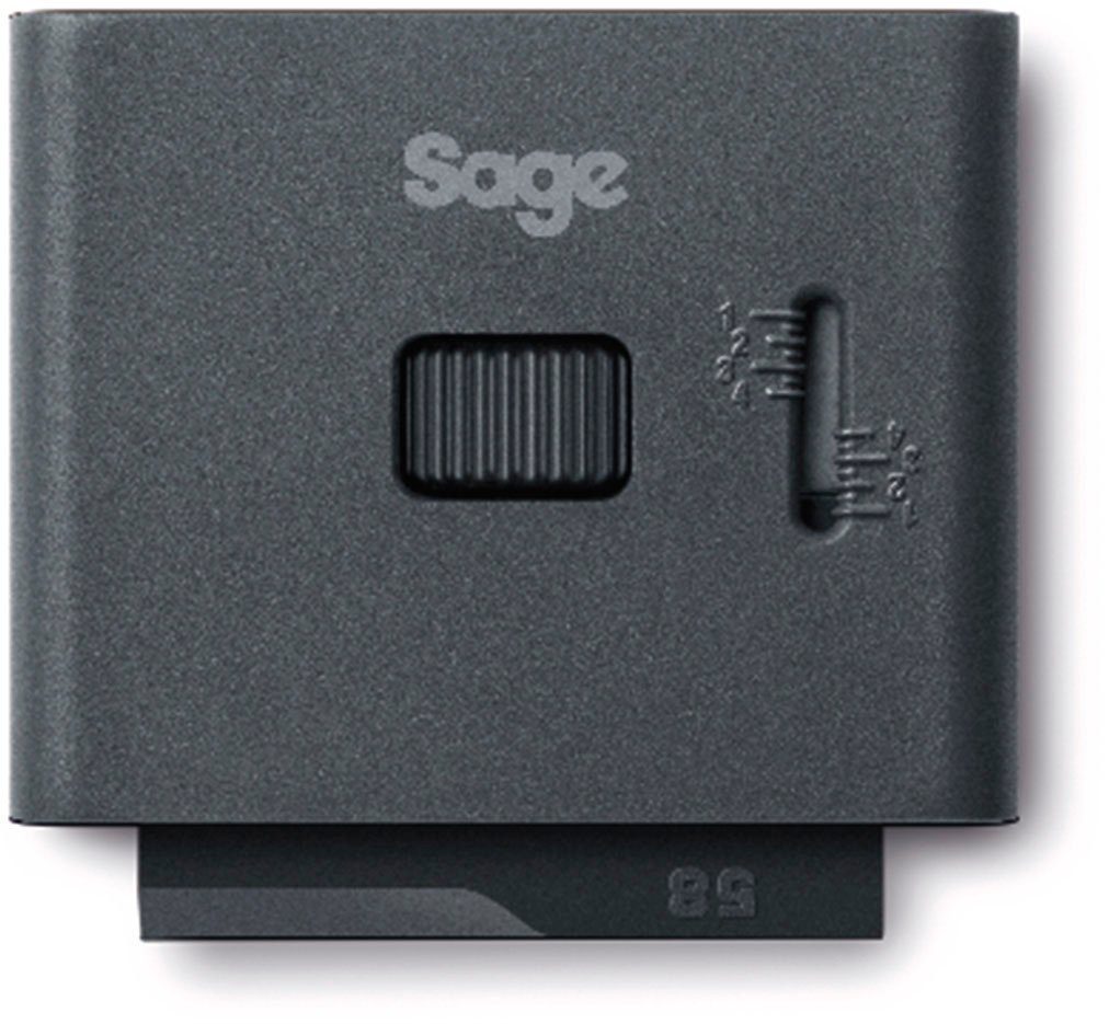 Sage Kaffeemühle the Dose Control Pro SCG600BTR, 130 W, Kegelmahlwerk, 350 g Bohnenbehälter