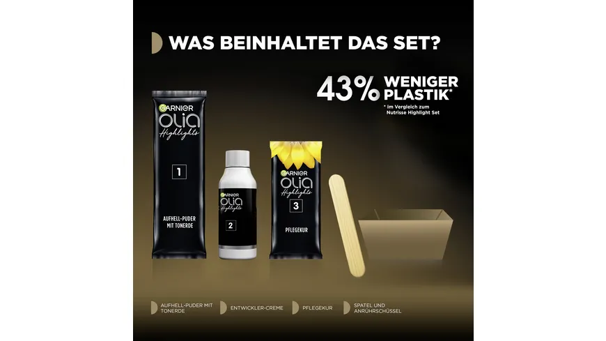 Garnier Olia Highlights für blondes Haar