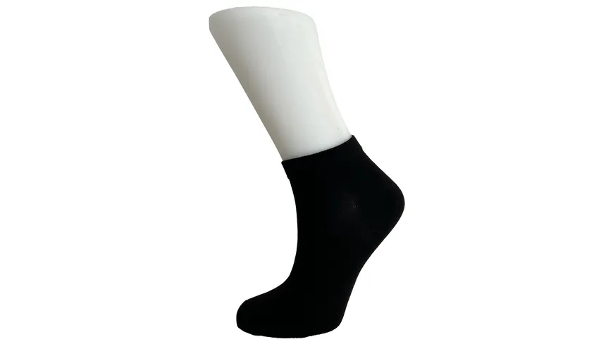 MOVE UP NEW LINE Unisex TENCEL Sneaker Socken schwarz