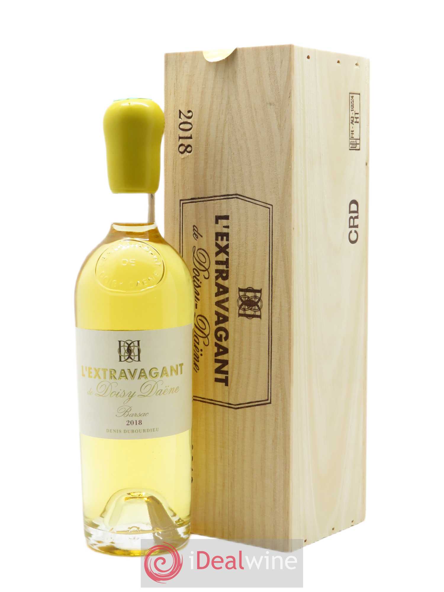 L'Extravagant de Doisy Daëne  2018 - Lot de 1 Demi-bouteille