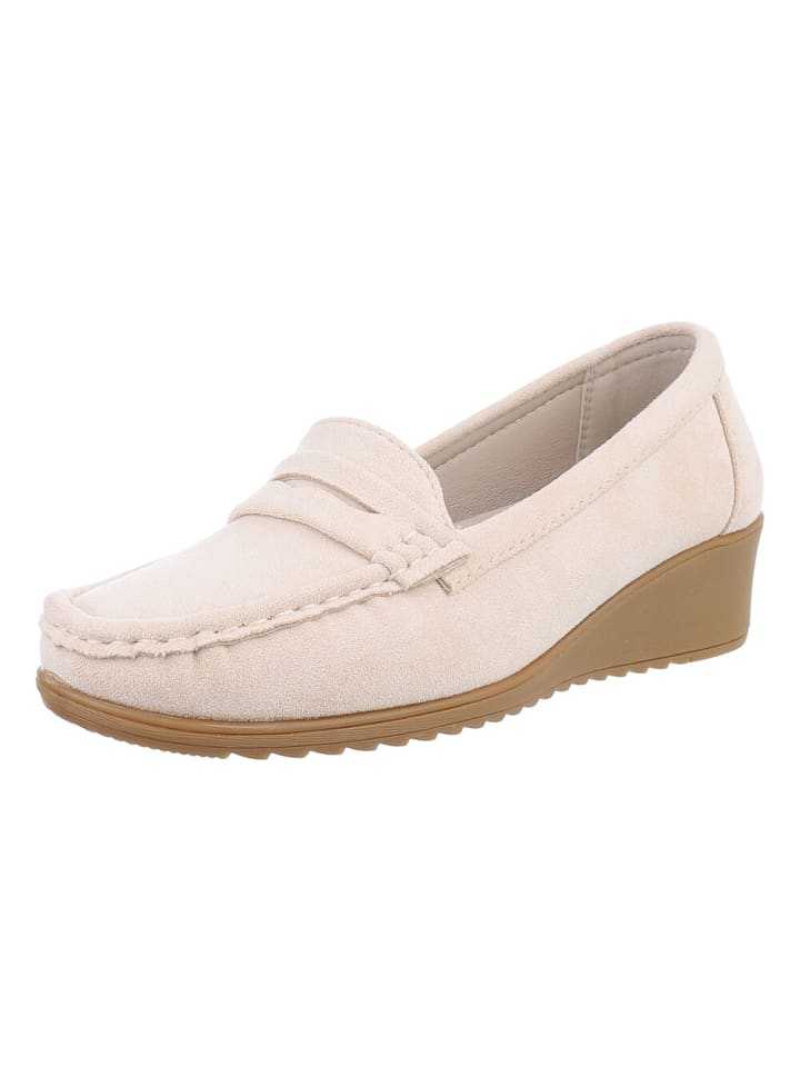 Ital-Design Halbschuh in Beige günstig kaufen