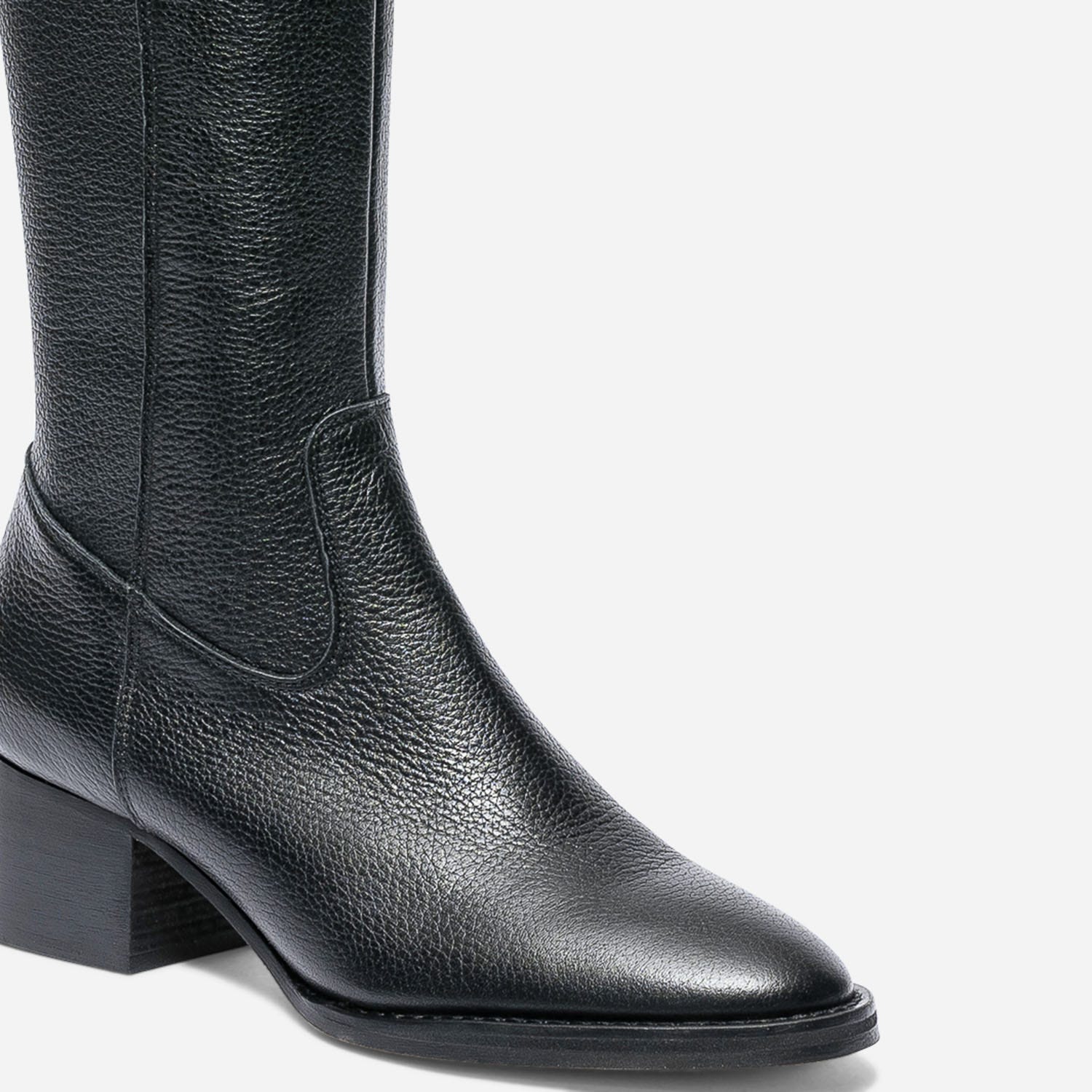 Botte noire esprit western