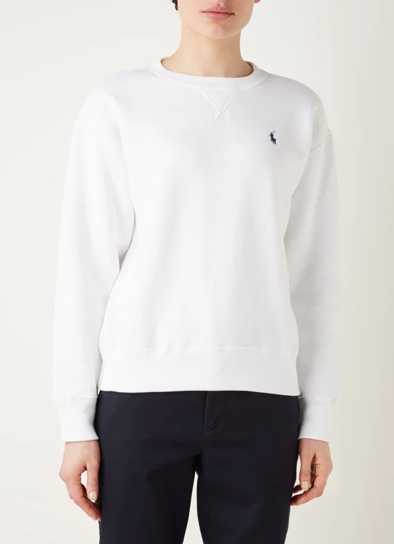 Pulover Ralph Lauren cu logo brodat