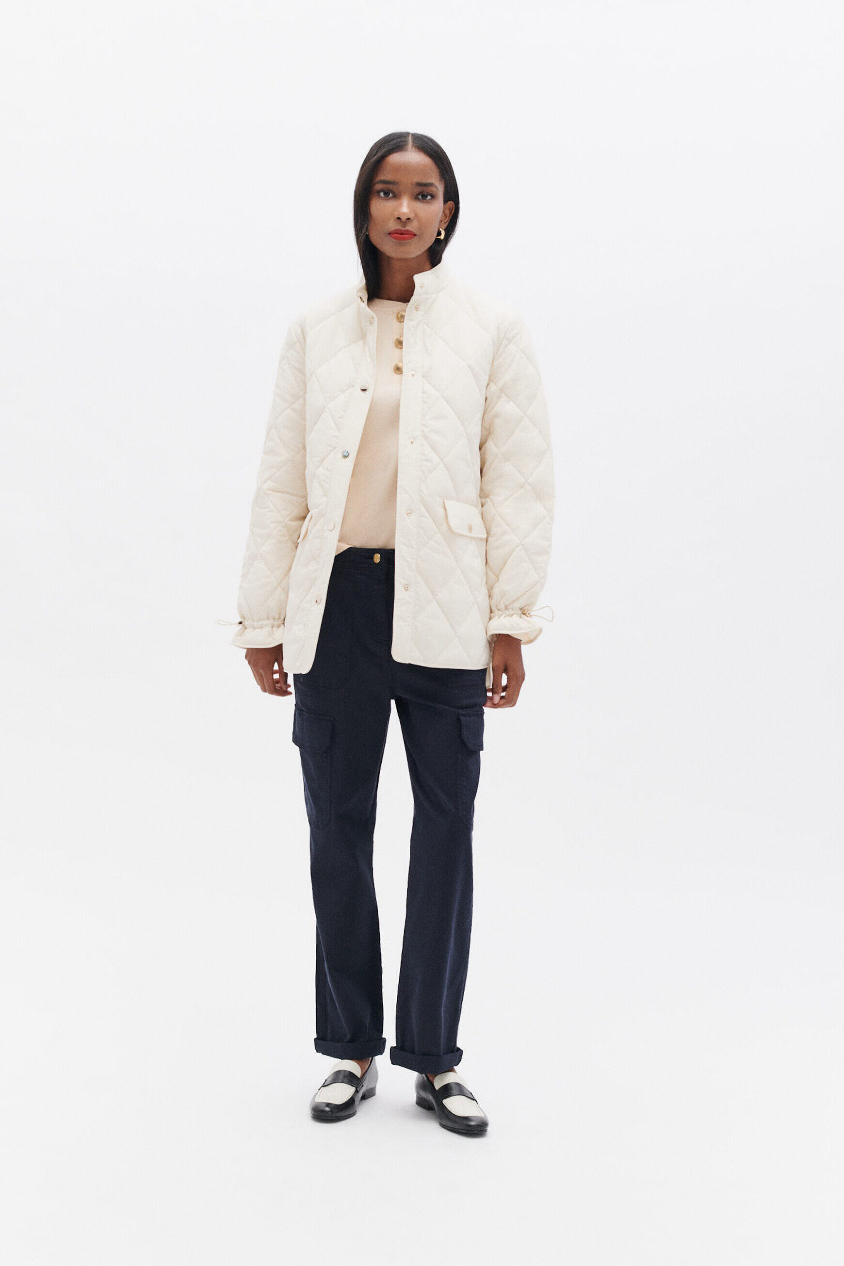 Manteau ginny beige femme