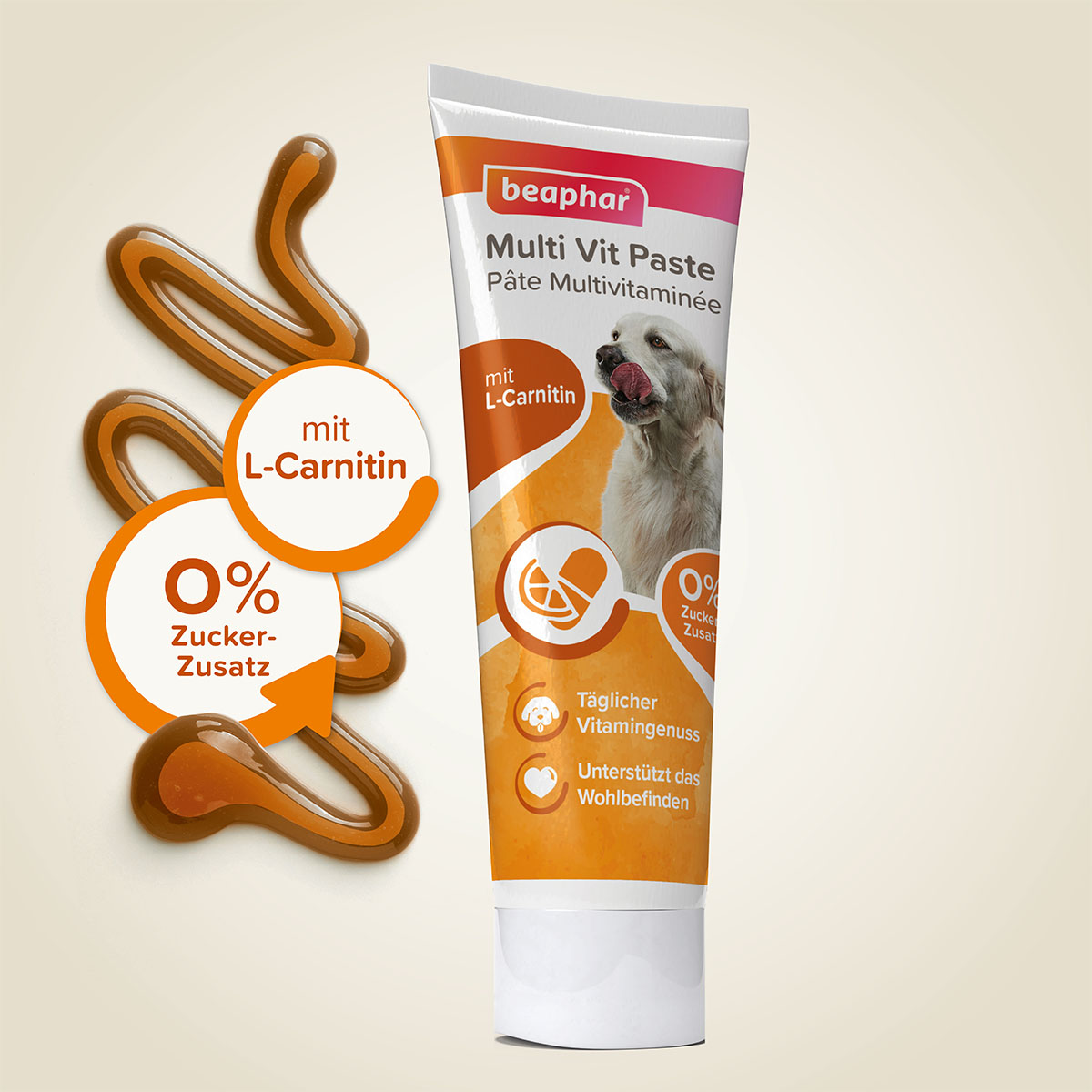 beaphar Multi-Vitamin-Paste für Hunde 250g kaufen bei ZooRoyal