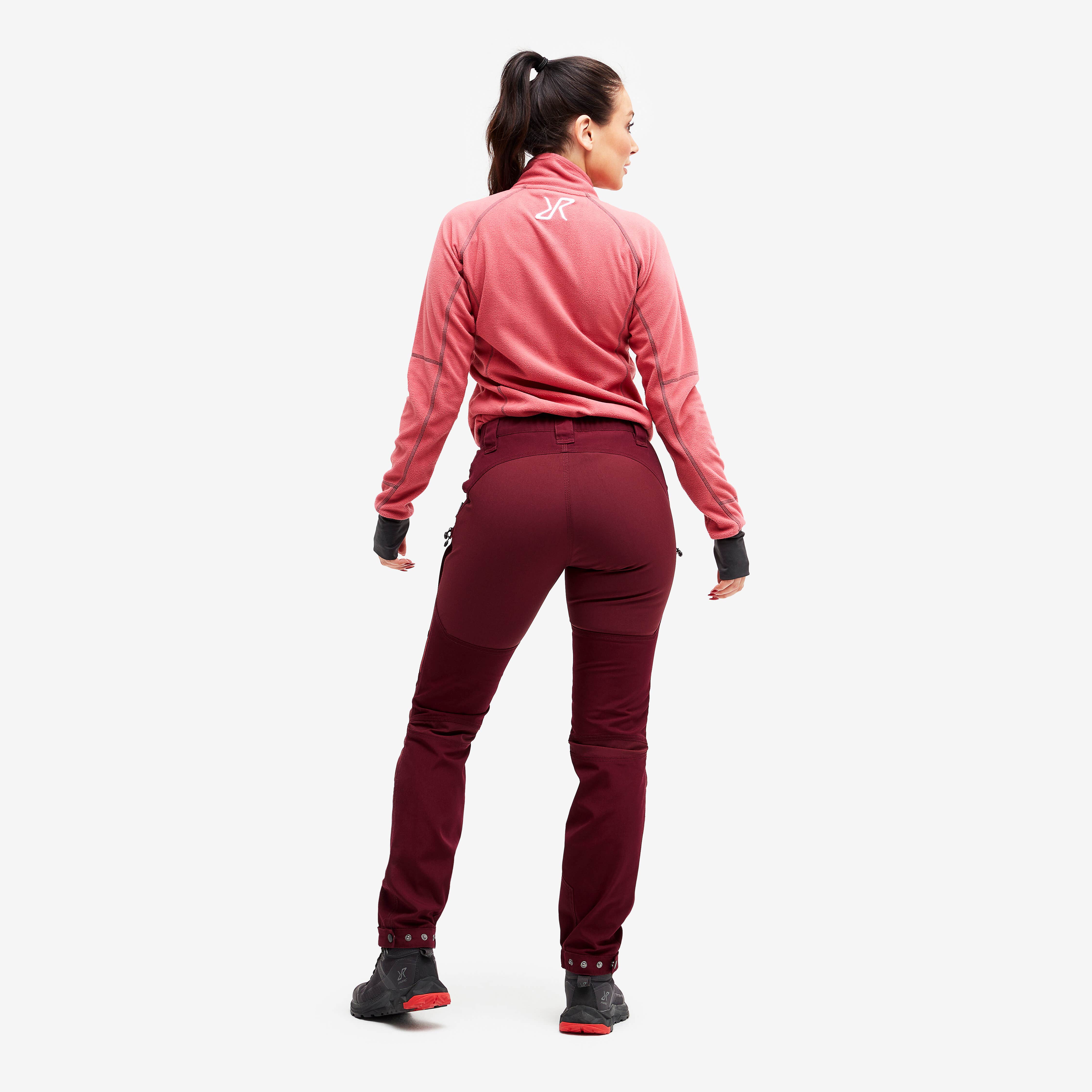 Nordwand Pro Pants Femme Burgundy/Earth Red