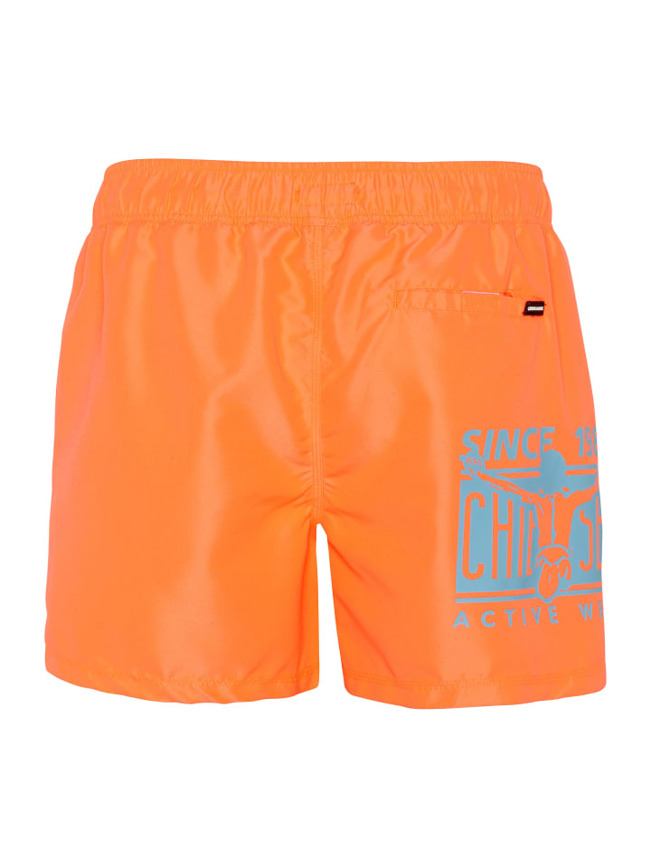 Chiemsee Badeshorts in Orange günstig kaufen