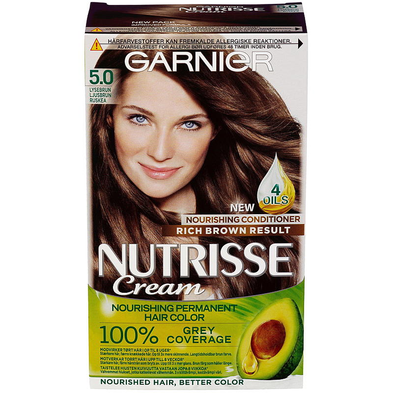 Garnier Nutrisse Cream 5 Lysbrun