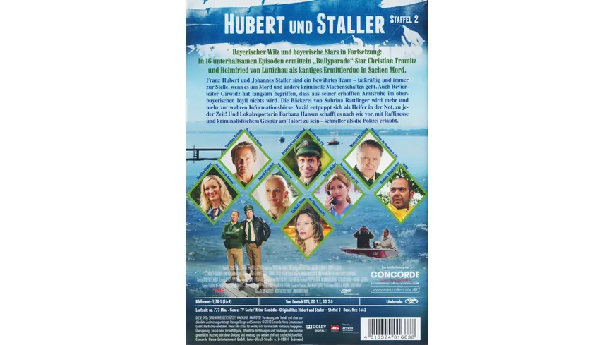 Hubert und Staller - Die komplette 2. Staffel  [6 DVDs]