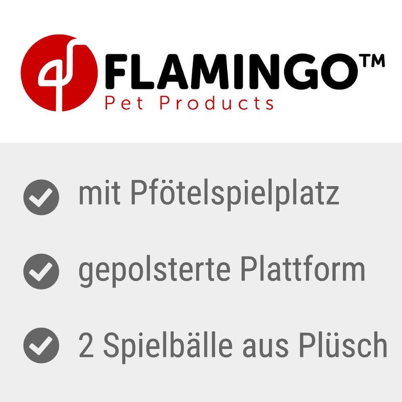 Flamingo Kratzbaum Cya 1 zu TOP-Preisen