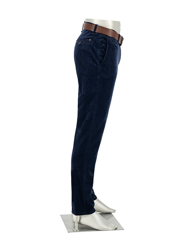 Alberto, Hose, Regular Fit, Cord, navy