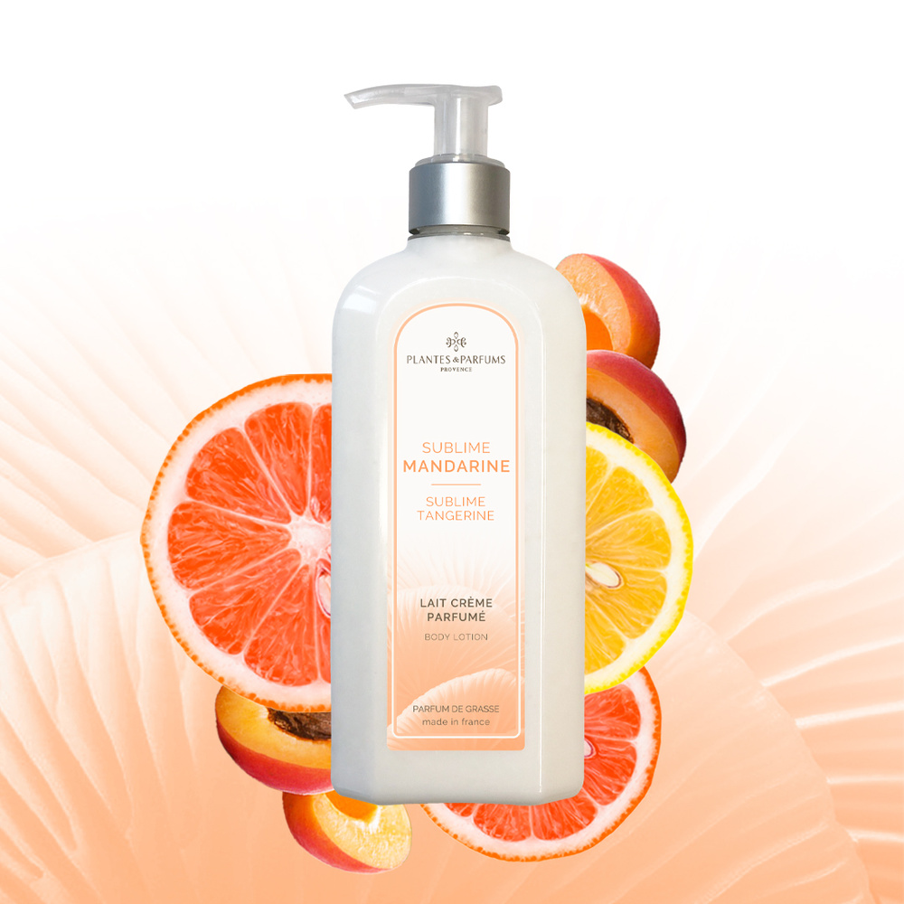 Plantes et Parfums Sublime Mandarine Lait Crème Parfumé