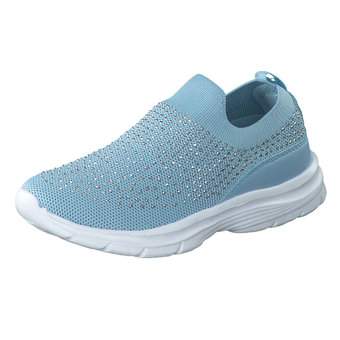 Barbarella Slip On Sneaker in blau