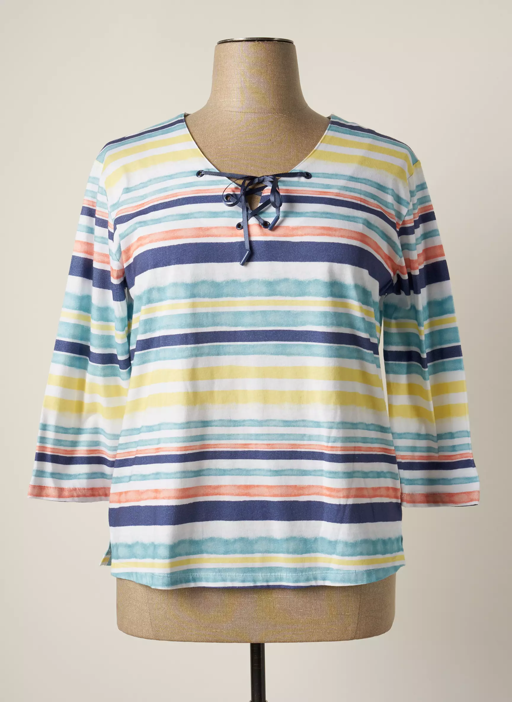 Griffon Tshirts Femme couleur bleu