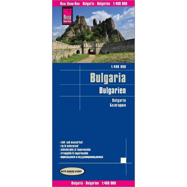 Reise Know-How Landkarte Bulgarien / Bulgaria (1:400.000) - Straßenkarte