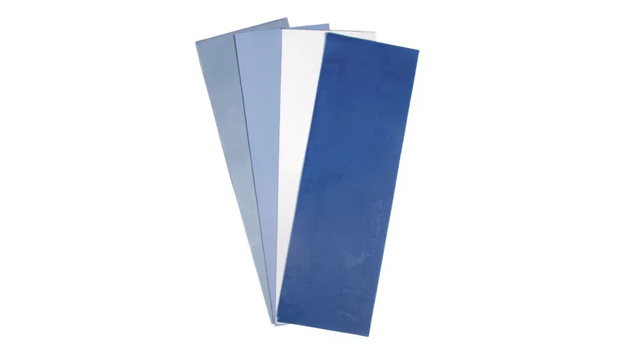 rayher Wachsfolie Blau-Töne 20x6,5cm